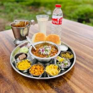 Picture of Misal and buttermilk