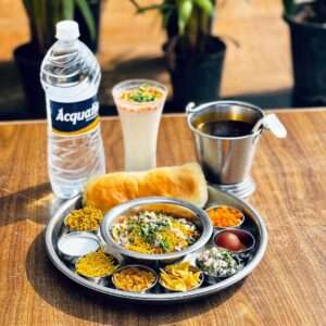 Picture of Misal and buttermilk